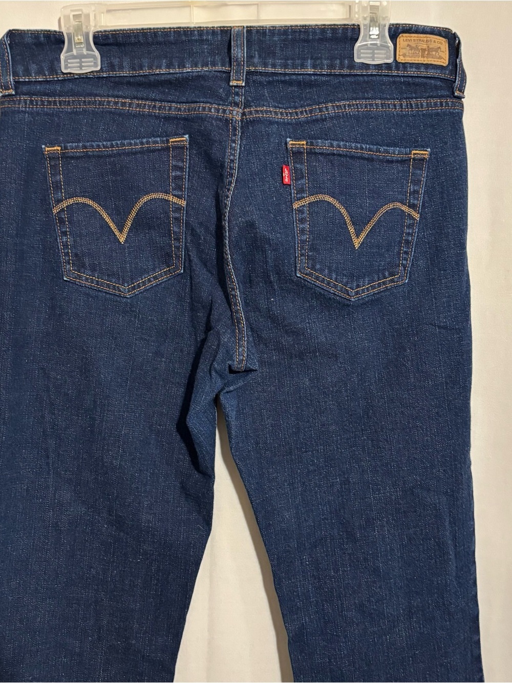 Levi's Juniors size 10 Medium Dark Blue Boot Cut Denim Jeans